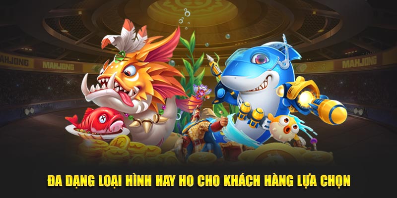 Đa dạng loại hình hay ho cho khách hàng lựa chọn